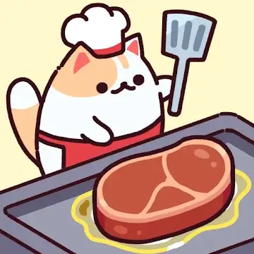 Baixar Cat Snack Bar MOD APK v1.0.107 (Unlimited Gems, Cooking No CD)