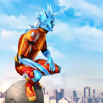 Baixar Snow Storm Superhero MOD APK v1.2.9 (Unlimited Mana, Skills)